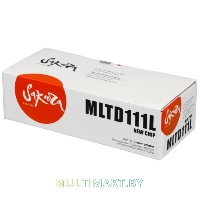 Картридж Sakura Printing SAMLTD111L-N (аналог Samsung MLT-D111S)